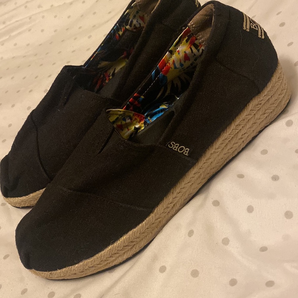 Bobs Black wedges